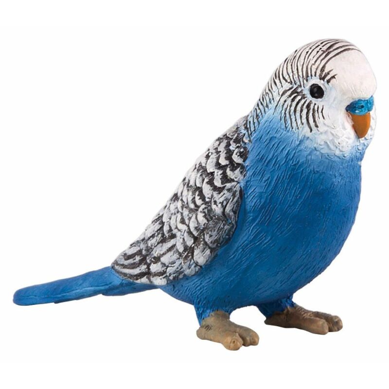 Animal Planet Hullámos papagáj kék figura