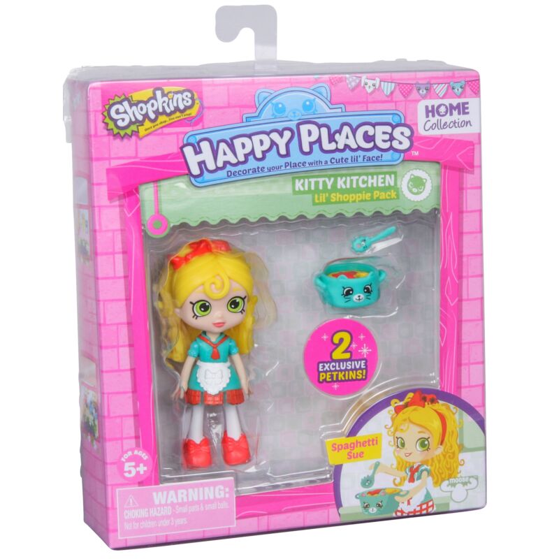 Happy Places játékbaba kiegészítőkkel - Spaghetti Sue