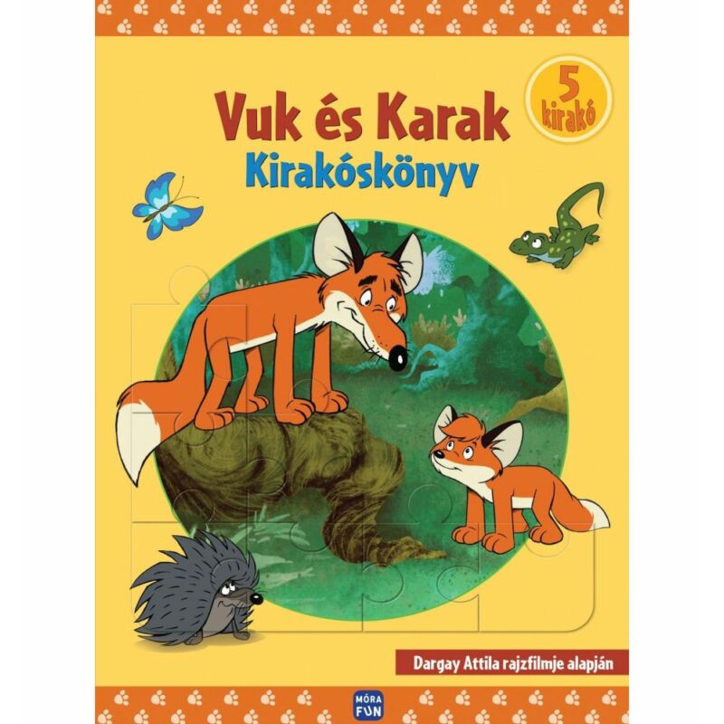 Vuk és Karak kirakóskönyv