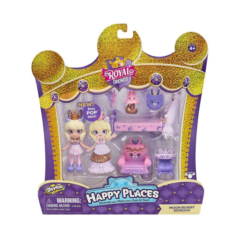 Happy Places királyi dekoráló szett - Moon Bunny Bedroom