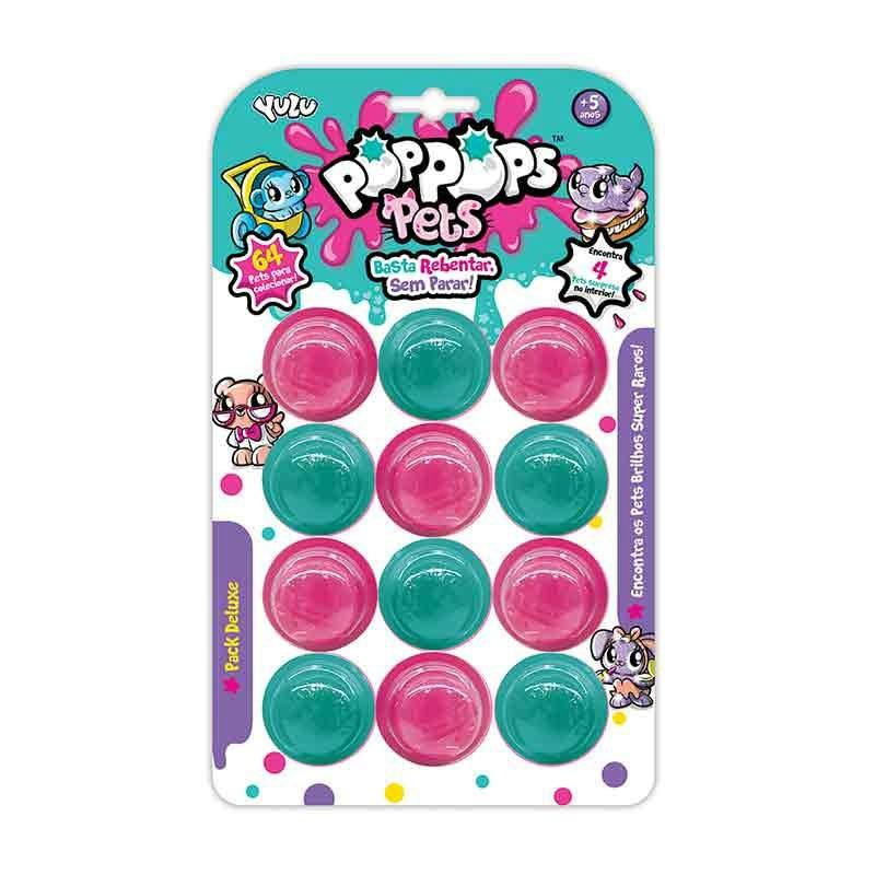 Pop Pops Pets S2, 12-es slime csomag 4 meglepetés állatkával