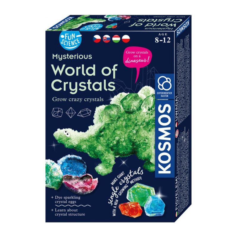 FunScience Mysterious World of Crystals kísérletező készlet