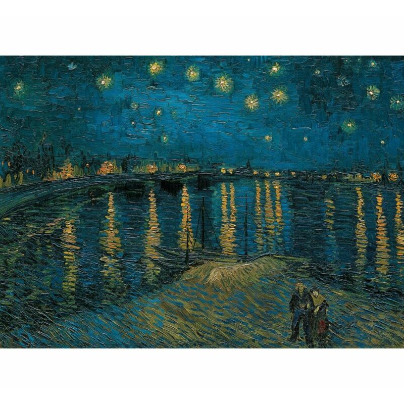 Van Gogh: Csillagos éj a Rhone fölött 1000 db-os puzzle - Clementoni