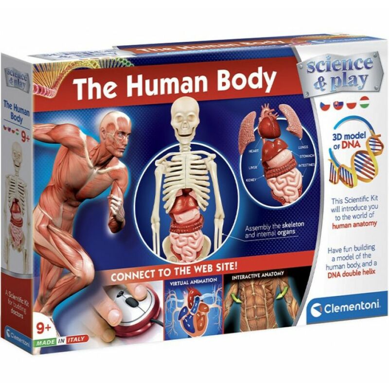 Az emberi test tudományos készlet - Clementoni