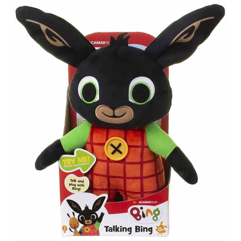 Beszélő Bing nyuszi plüss, 30 cm-es