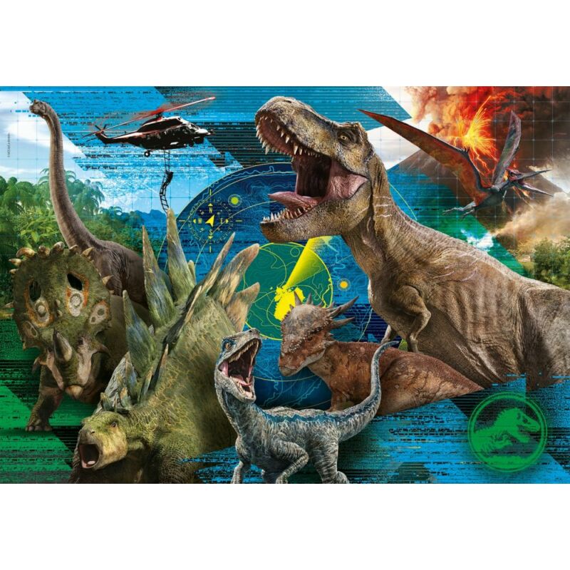 Jurassic World 104 db-os puzzle - Clementoni
