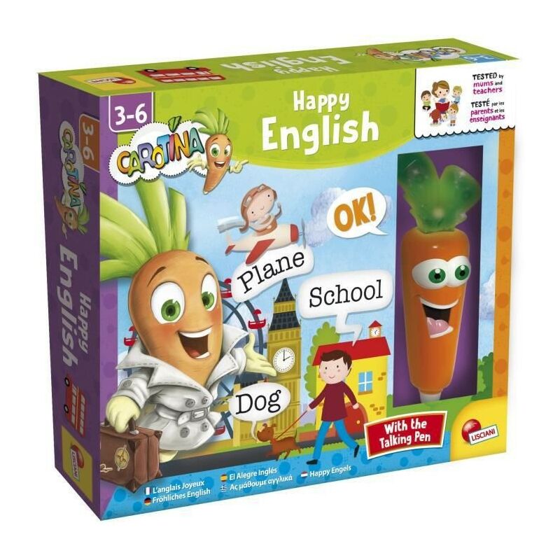 Happy English - interaktív oktató játék
