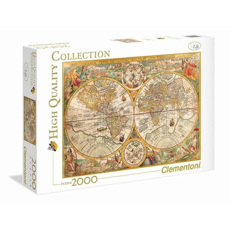 Clementoni Anik térkép 2000 db-os puzzle