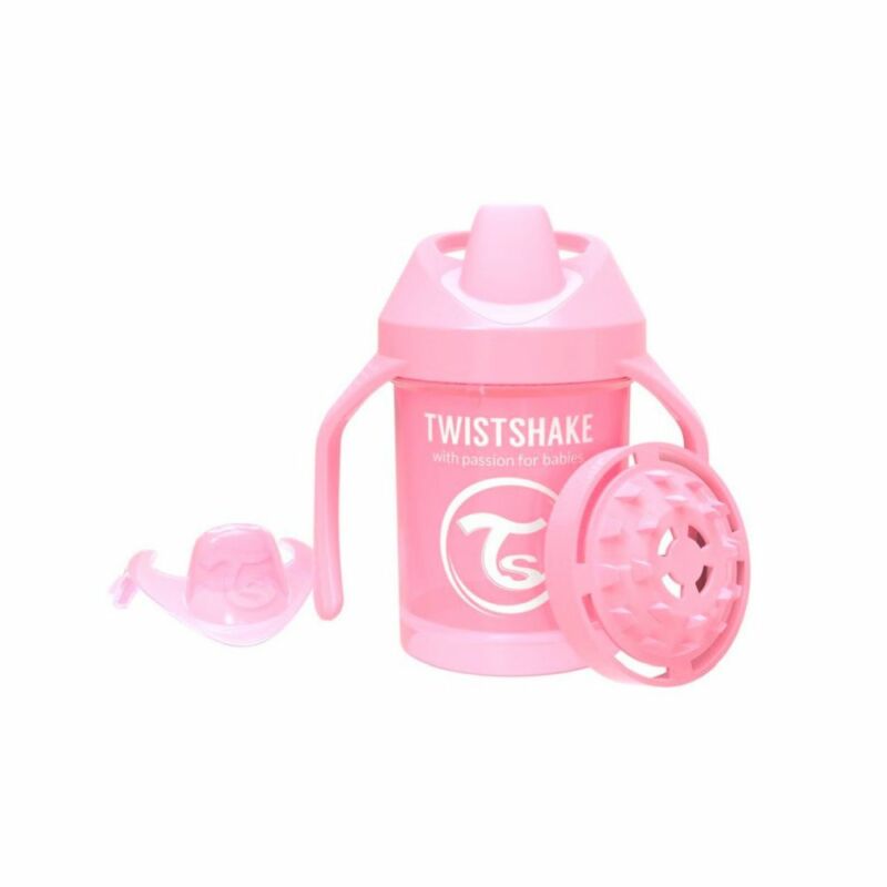Twistshake Mini itatópohár, pink 