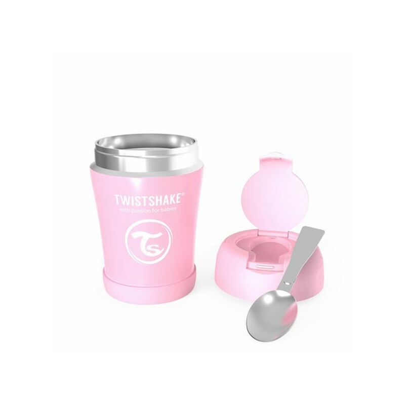 Twistshake Hőtartó ételtároló, pink