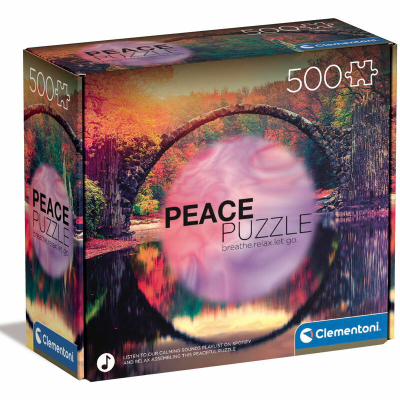Mindful reflection - 500 db-os Peace puzzle - Clementoni