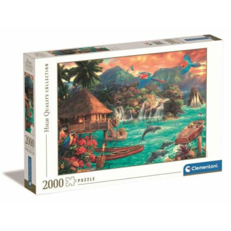 Élet a szigeten - 2000 db-os puzzle - Clementoni