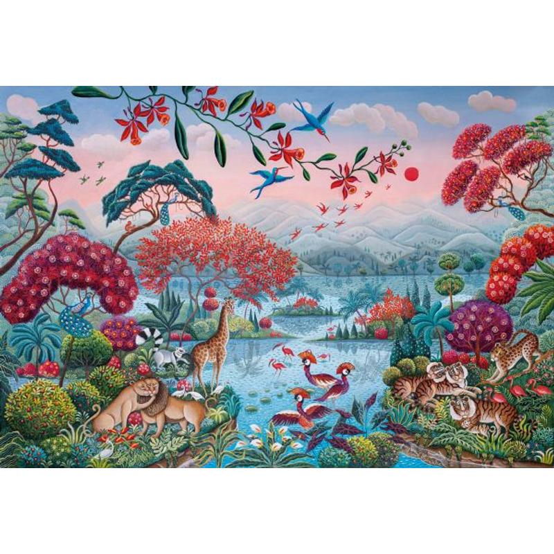Békés dzsungel 2000 db-os puzzle - Clementoni