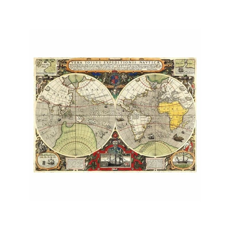 Ősi tengeri térkép - 6000 db-os puzzle - Clementoni