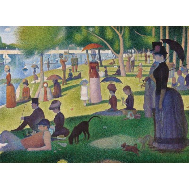 Seurat - Vasárnap délután a Grande Jatte szigetén 1000 db-os puzzle - Clementoni