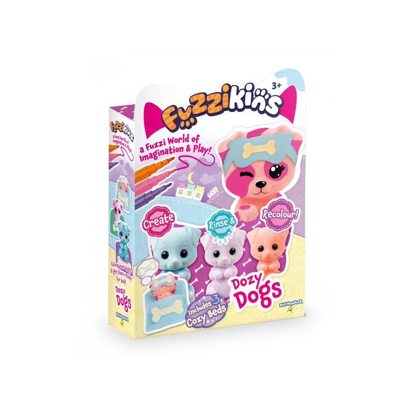 Fuzzikins kutyusok - 3 db-os szett