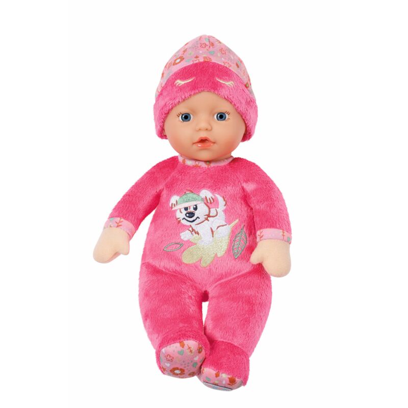 Baby Born - Alvó barát baba, rózsaszín ruhás 30 cm-es