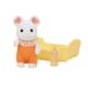 Kép 2/2 - Sylvanian Mályvacukor egér bébi