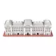 Kép 2/3 - 3D puzzle Buckingham Palace, 74 db-os