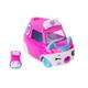 Kép 2/2 - Shopkins Cuki kocsi 1 db-os szett - Surranó Sebeske (210)
