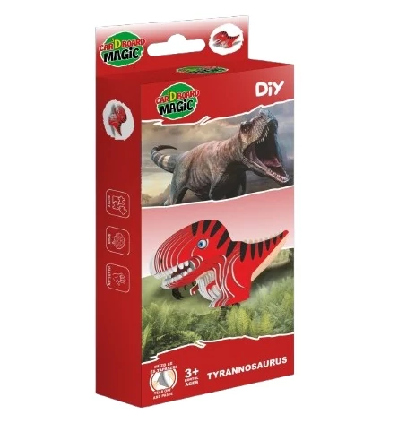 3D papírszobrászat - Tyrannosaurus Rex