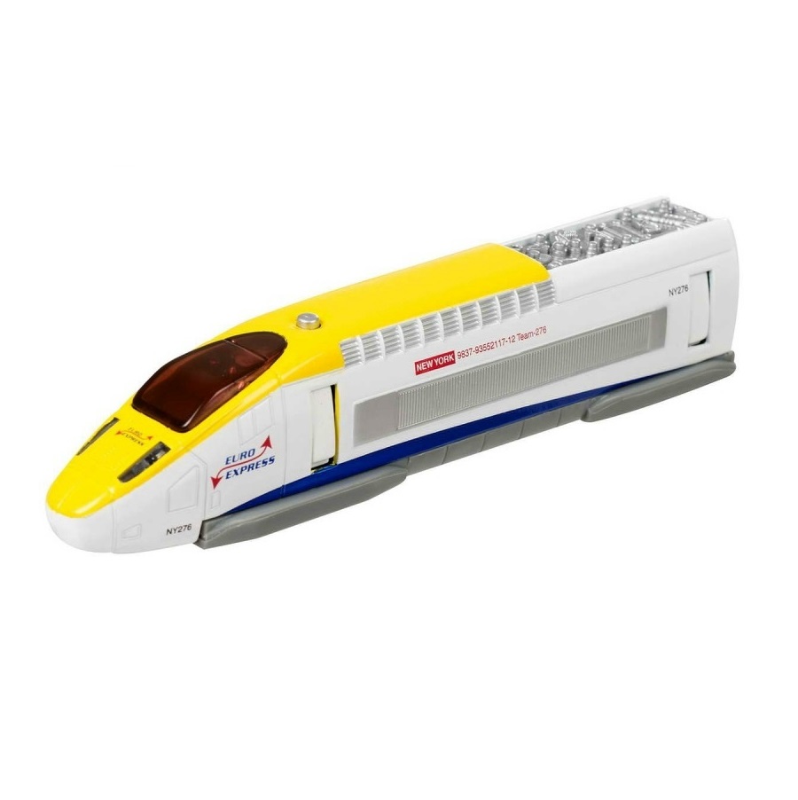 Teamsterz Fehér gyorsvonat hanggal, 18 cm (Hi-speed Train)