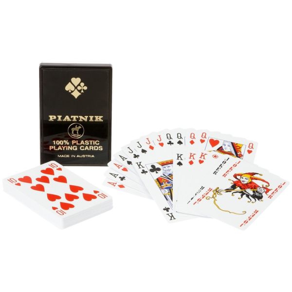 Plasztik póker kártya 55 lapos