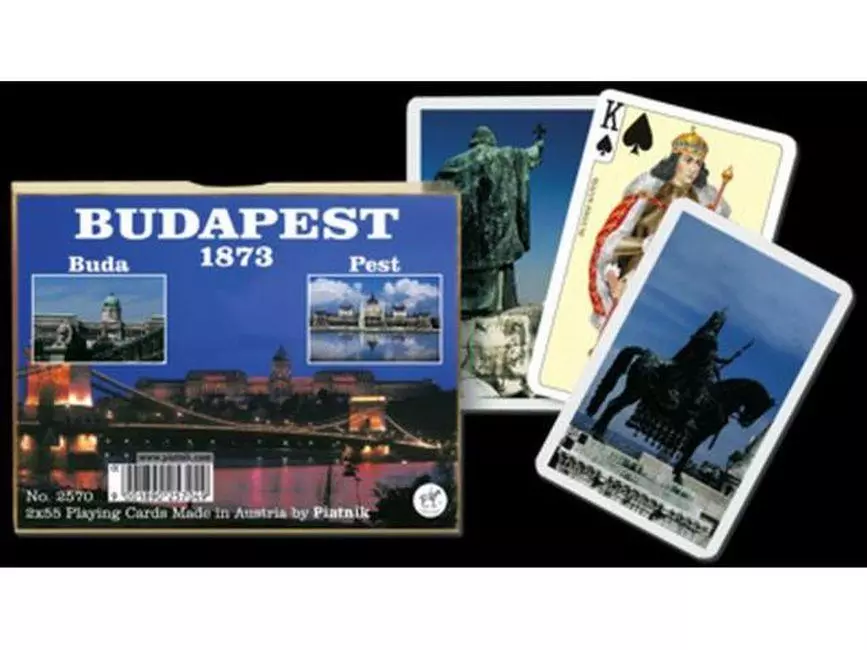 Luxus römi kártya - Budapest 1873