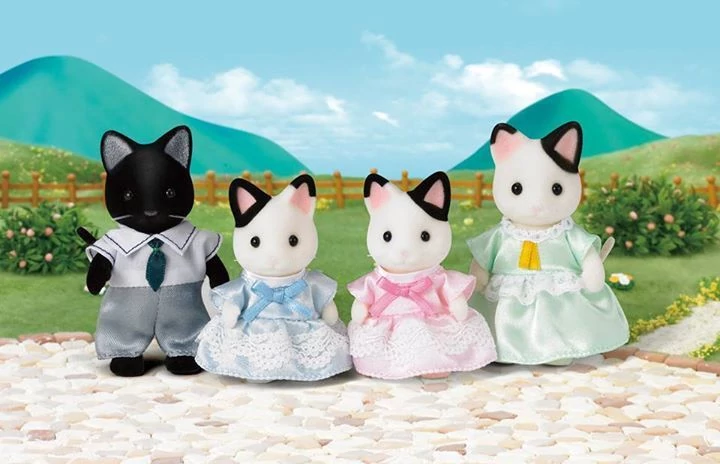 Sylvanian Foltos cica család (5181)