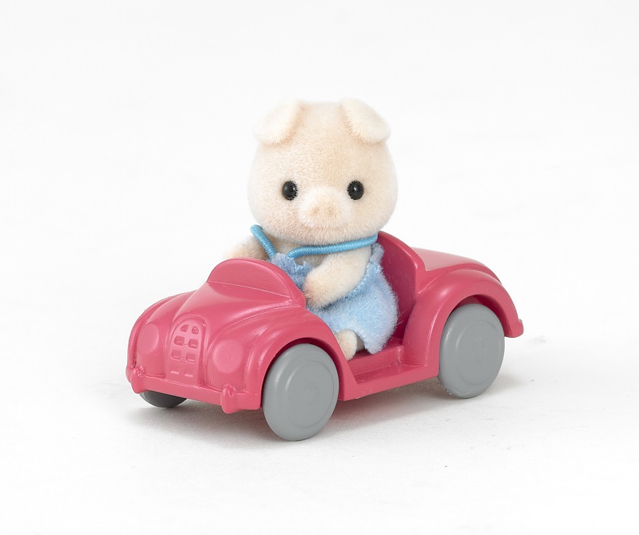 Sylvanian Malac bébi autóval