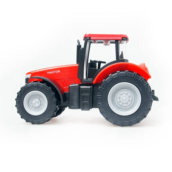 Teamsterz farm traktor piros, 16 cm