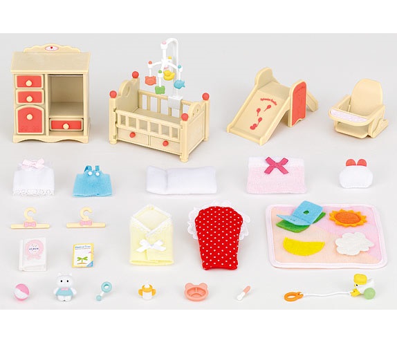 Sylvanian Bébi szoba szett