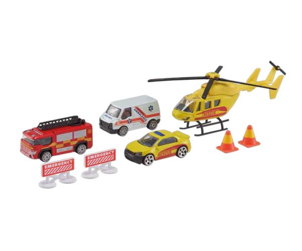Teamsterz mentő egység, Rescue - kisautók és helikopter (City Rescue)