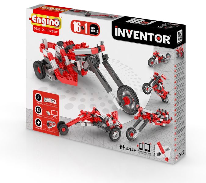 Engino Inventor 16 az 1-ben építőjáték - Motorok