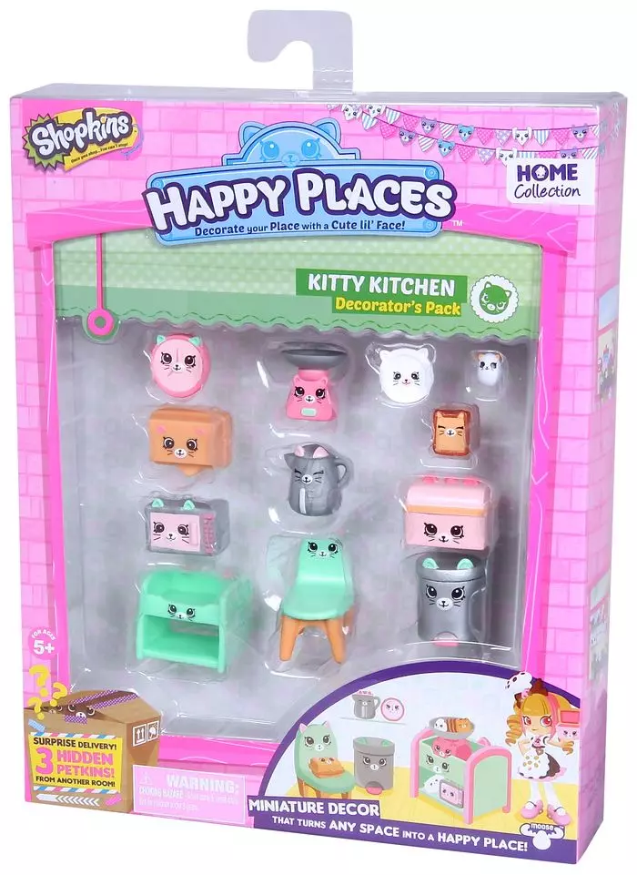Happy Places Dekoráló szett - Kitty Kitchen