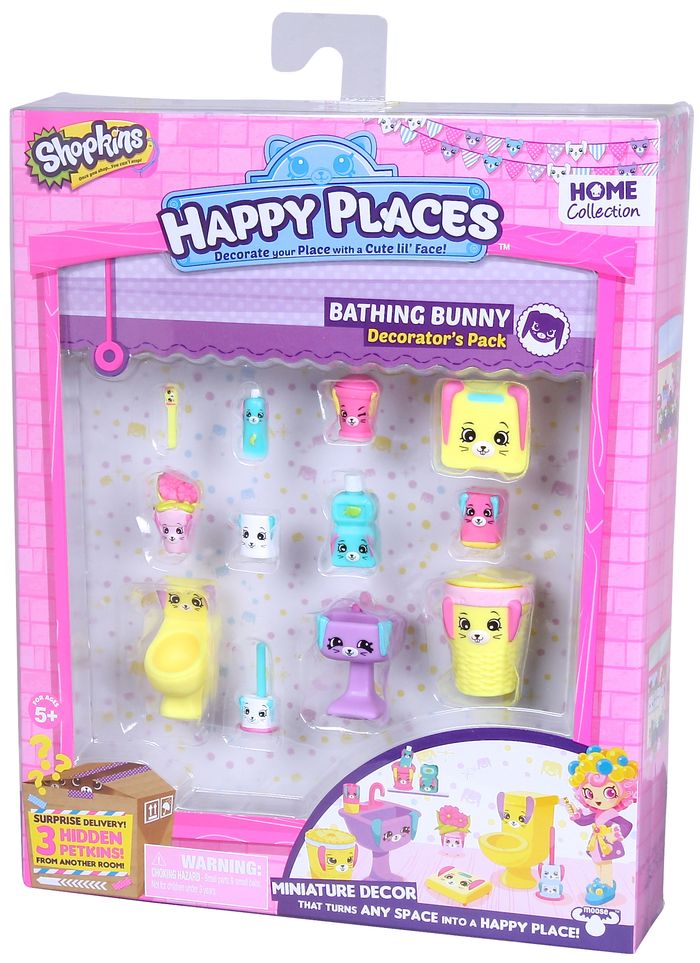 Happy Places Dekoráló szett - Bathing Bunny