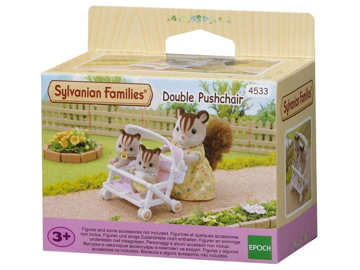 Sylvanian dupla babakocsi (4533)