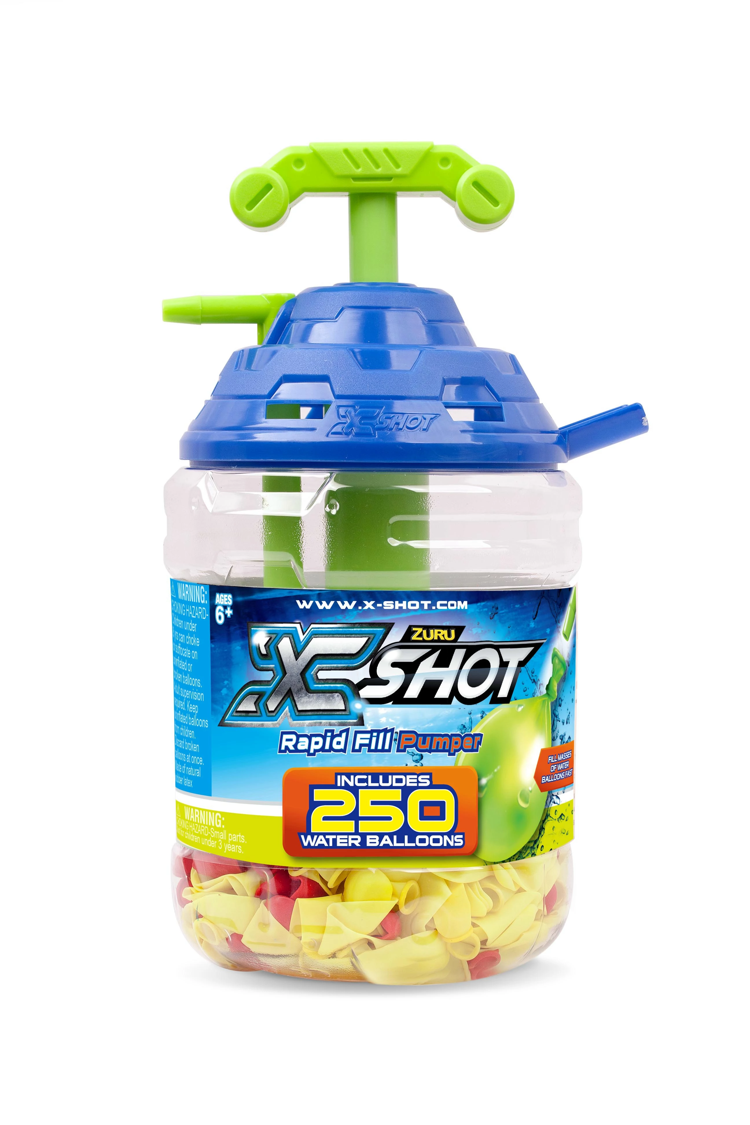 X-Shot pumpás vízi bomba szett 250 db-os