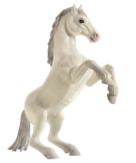 Mojo Fehér musztáng figura