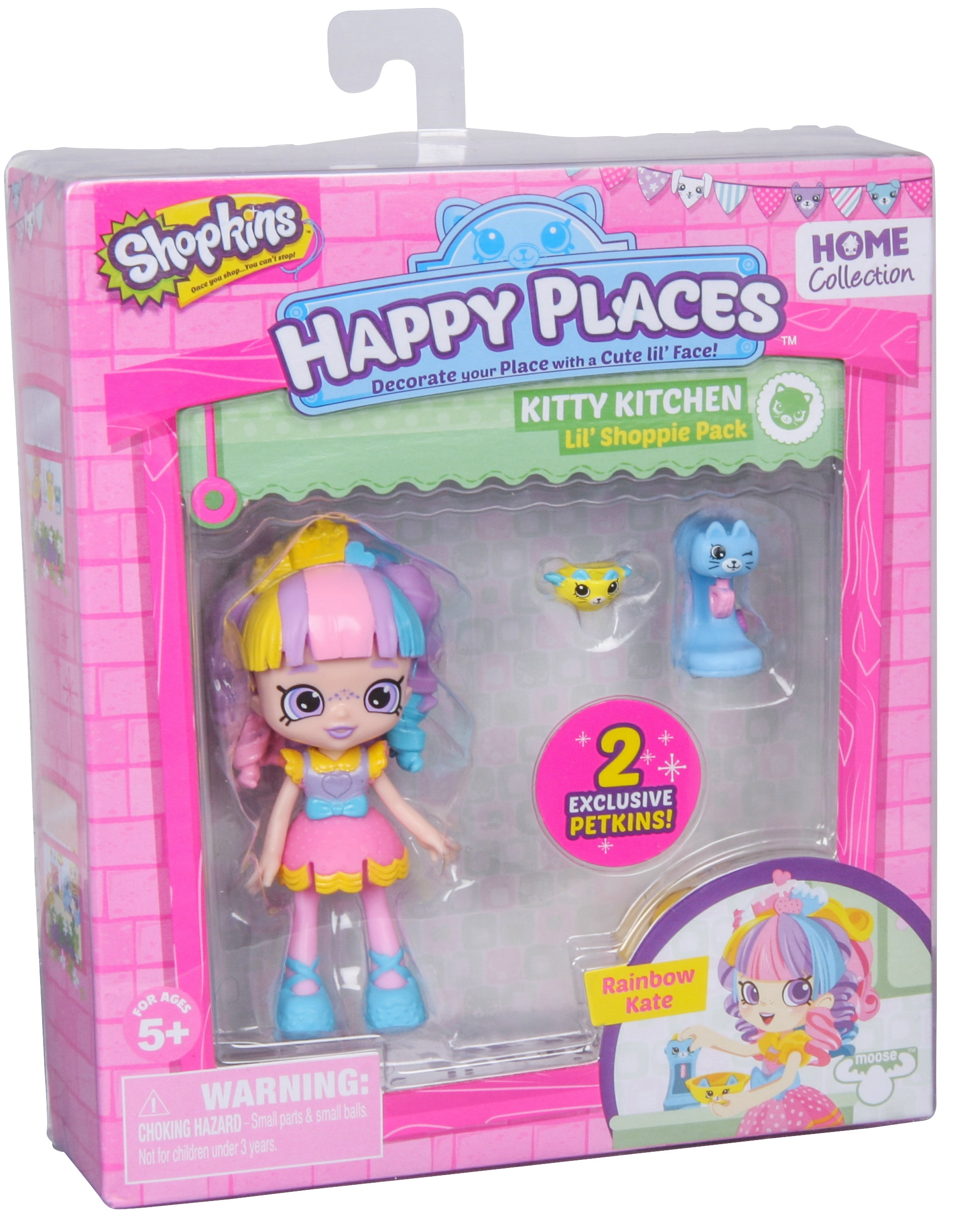 Happy Places játékbaba kiegészítőkkel - Rainbow Kate