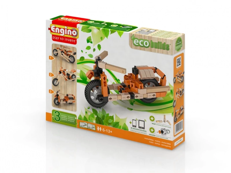 Engino Eco motorok építőjáték szett