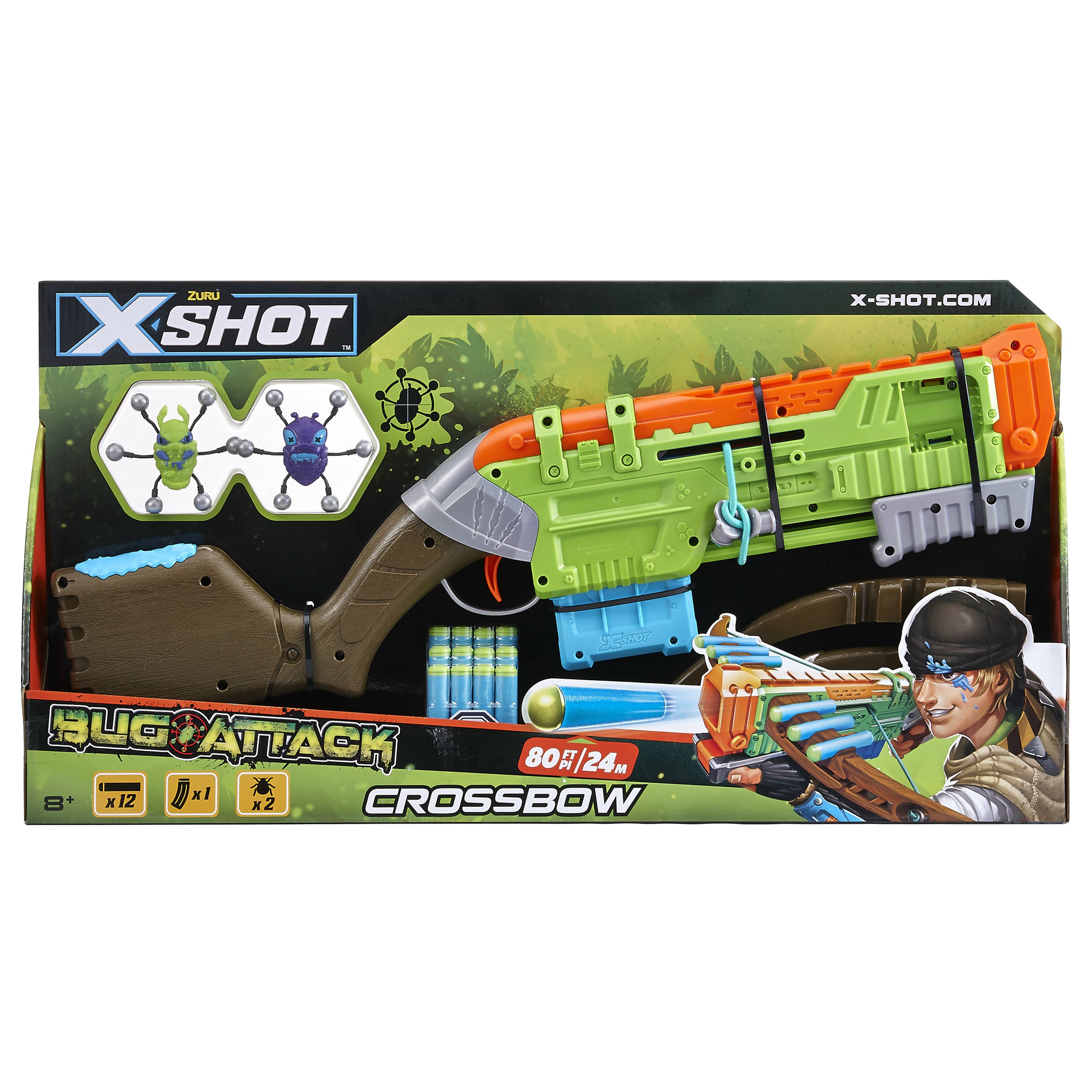 X-Shot Bogártámadás Crossbow szivacslövő íjpuska