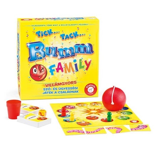 Tick..Tack..Bumm Family társasjáték