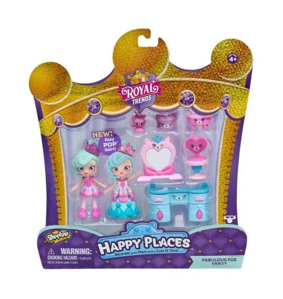 Happy Places királyi dekoráló szett - Fabulous Fox Vanity
