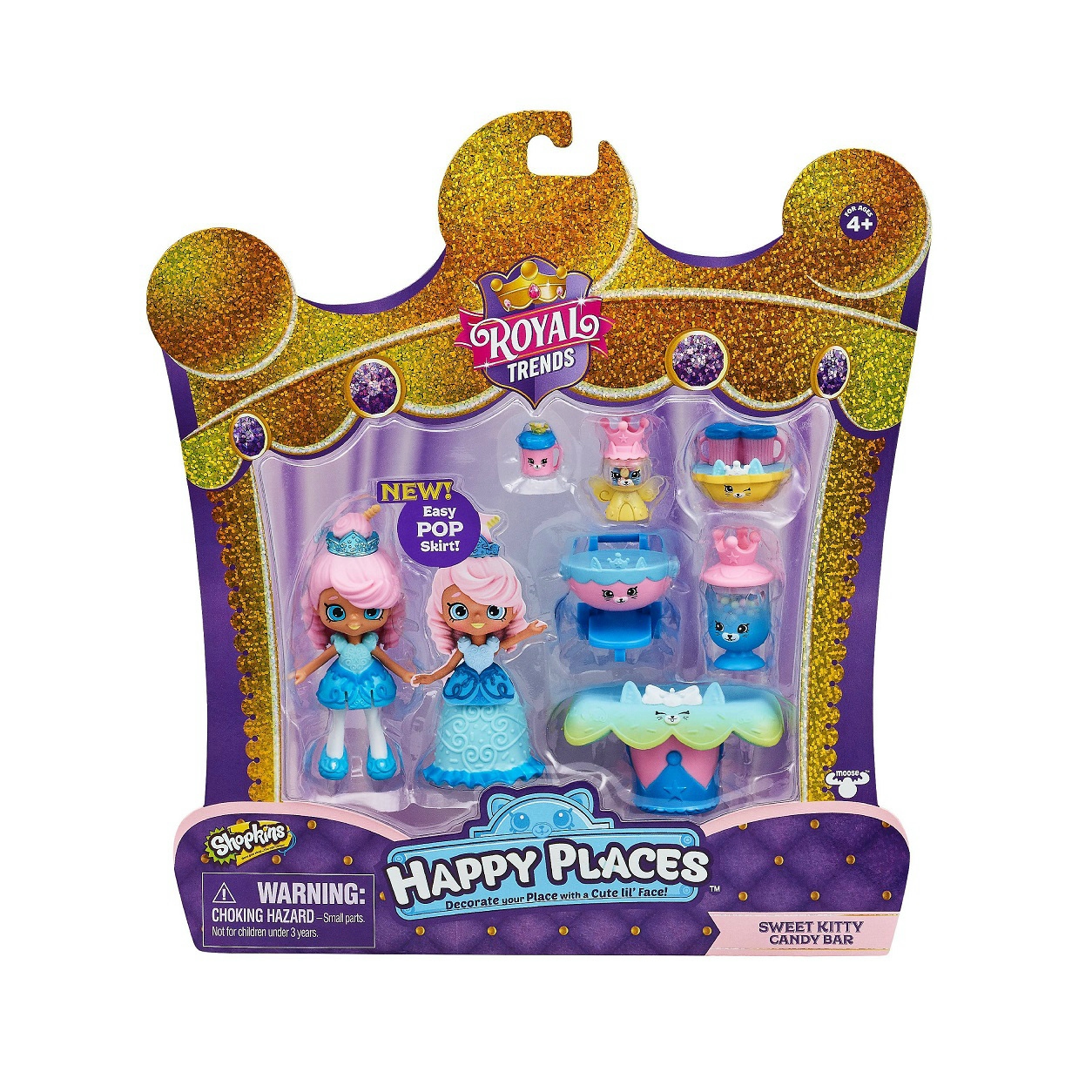 Happy Places királyi dekoráló szett - Sweet Kitty Candy Bar