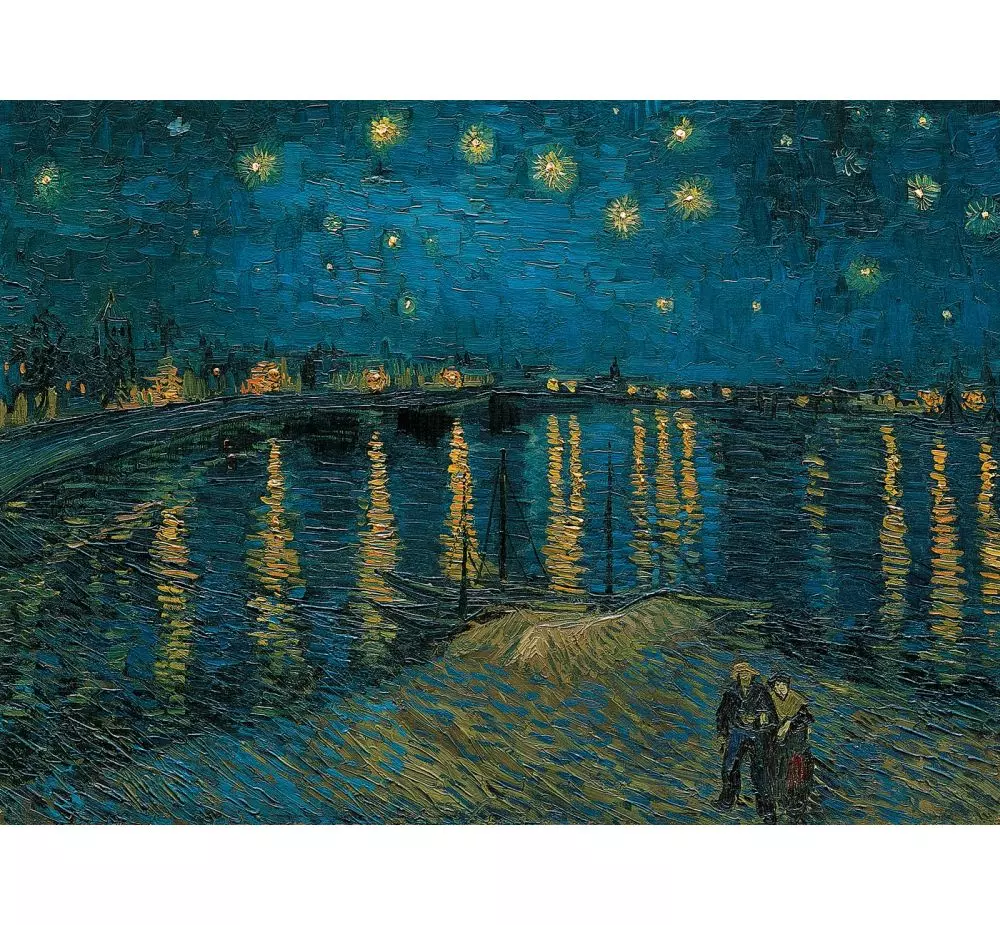 Van Gogh: Csillagos éj a Rhone fölött 1000 db-os puzzle - Clementoni 39344