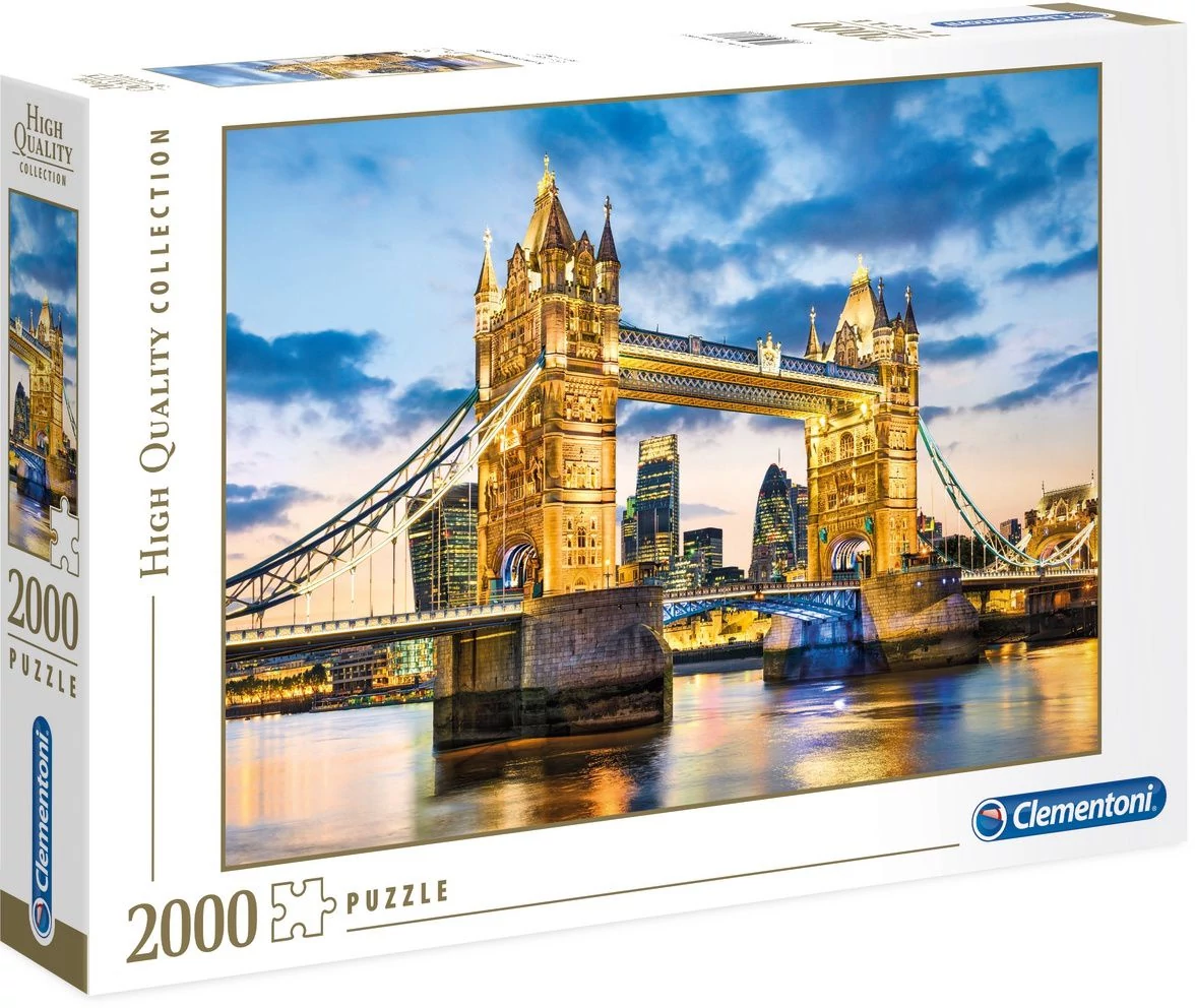 Tower-híd 2000 db-os puzzle - Clementoni 32563