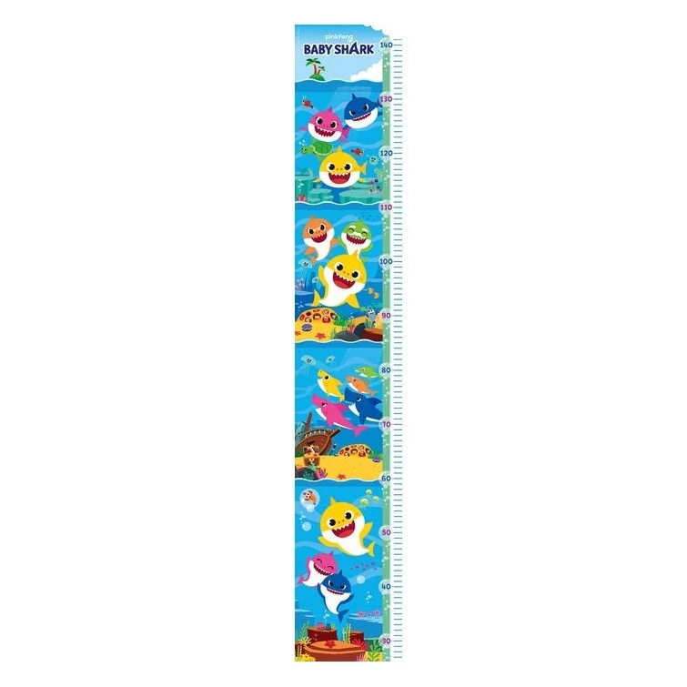 Baby Shark magasságmérős 30 db-os puzzle - Clementoni 20340