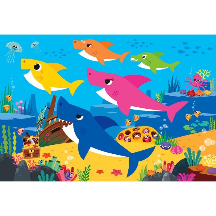 Baby Shark 104 db-os puzzle - Clementoni