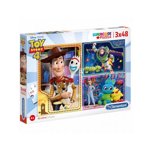 Toy Story 4. 3x48 db-os puzzle - Clementoni 25242
